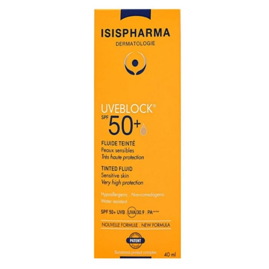 UVEBLOCK 50+ LIGHT TINTED FLUID (40ML)